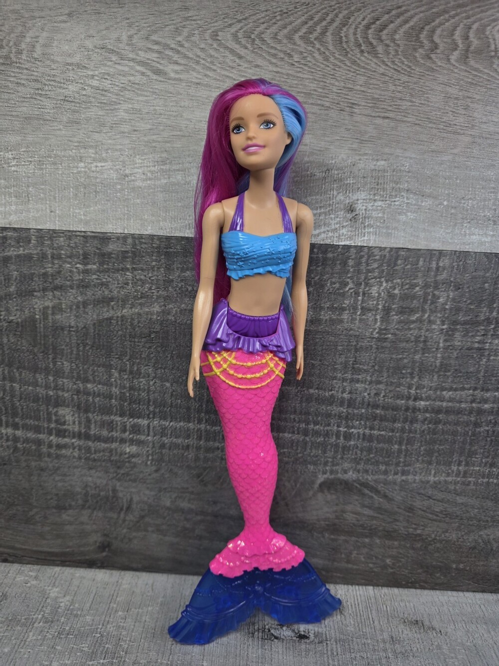 Barbie Dreamtopia Mermaid Doll Pink And Blue Hair b162